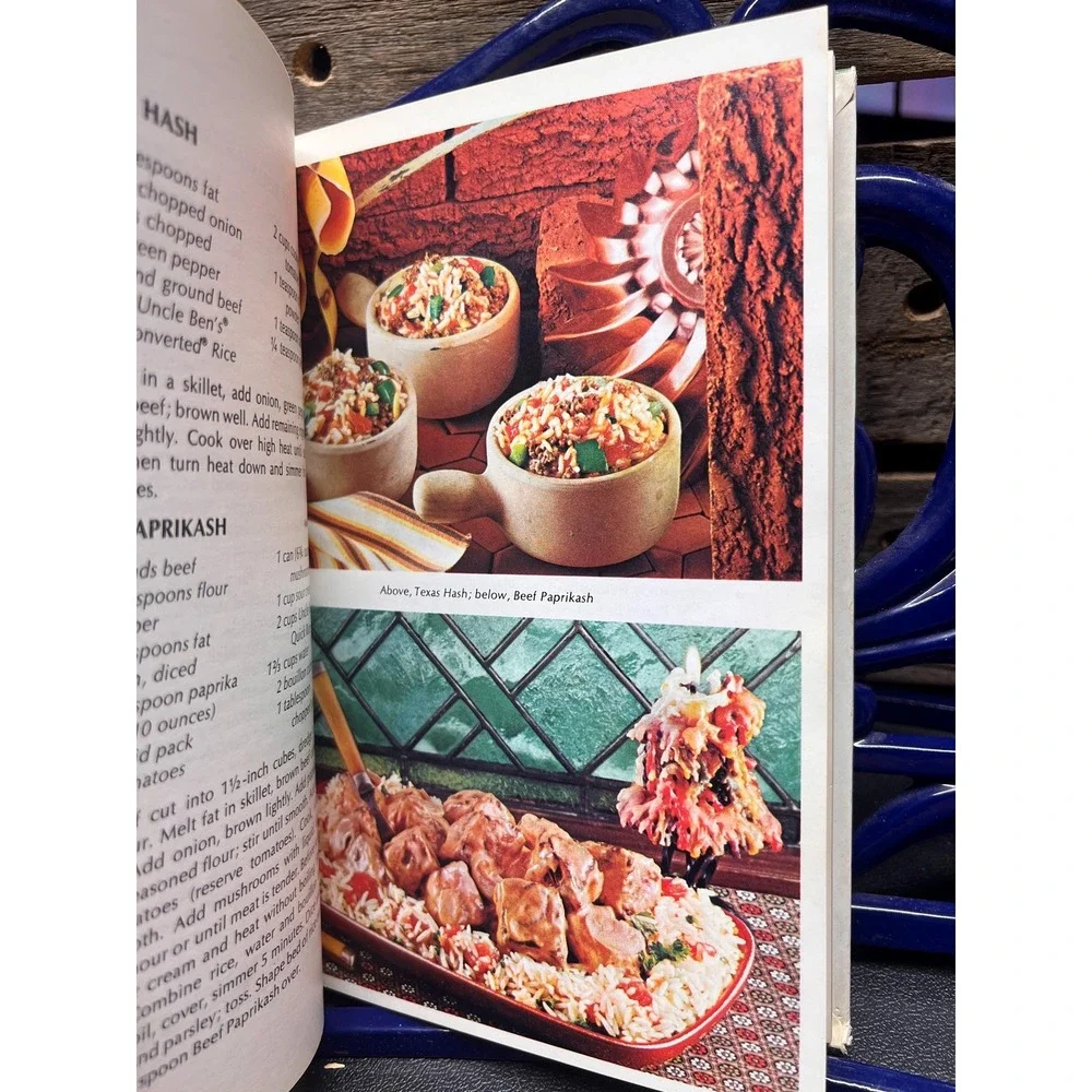The Magic of Rice, Uncle Bens vintage Cookbook 1969‎